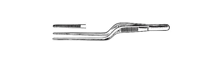 Adson Dressing Forceps, Bayonet