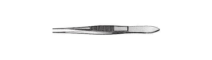 Eye Dressing Forceps, Delicate Pattern