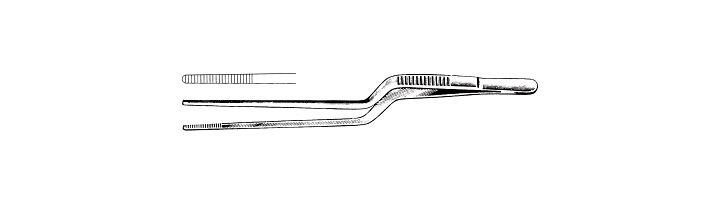 Jansen Ear Dressing Forceps