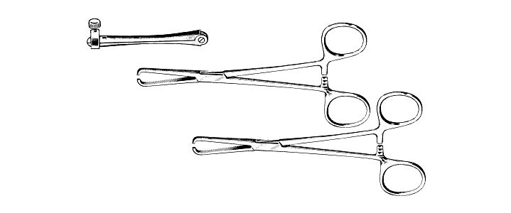 Stone Intestinal Clamp Set