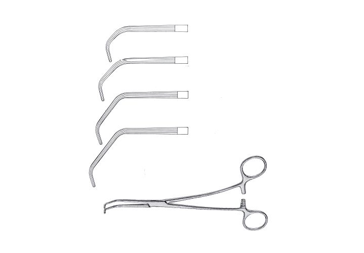 Hausmann Clamp, Angled Shanks