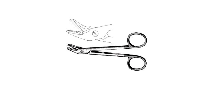 Universal Wire Suture Scissors, Tungsten Carbide