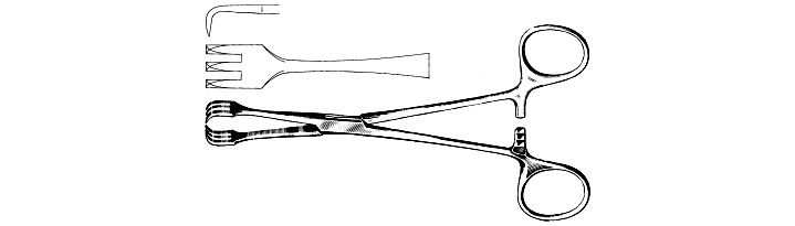 Lahey Traction Forceps