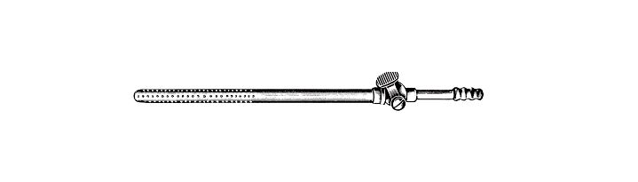 Poole Abdominal Suction w/Control Valve