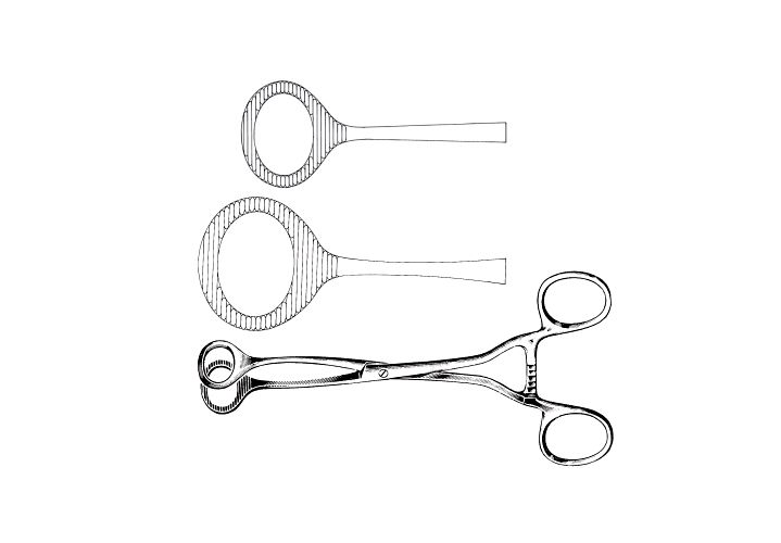 Collins Tongue Seizing Forceps