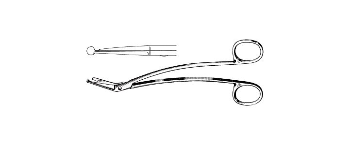Frazier (Schmeden) Dura Scissors
