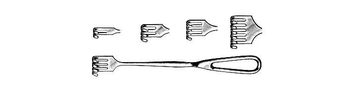 Volkman Retractor, USA Pattern, Blunt