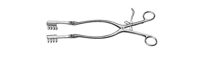 Beckman-Adson Retractor, Hinged Blades