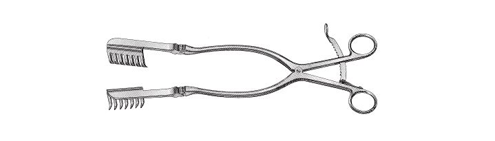Beckman-Eaton Retractor, Hinged Blades