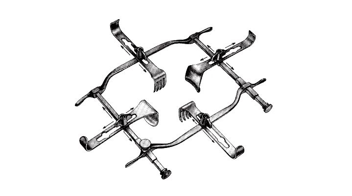 Seton Shallow Surgical Retractor