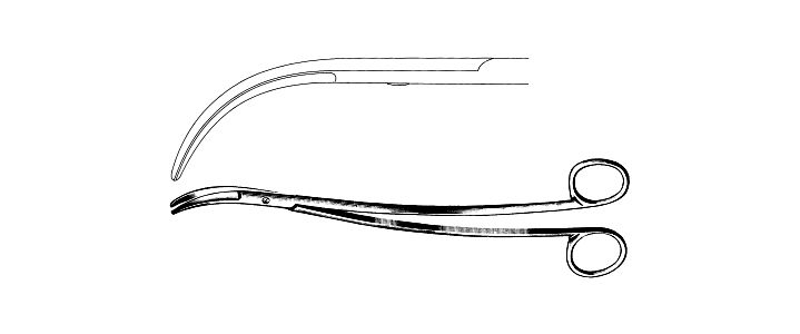 Satinsky Vascular Scissors