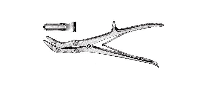 Stille-Luer-Echlin Angular Duckbill Rongeur