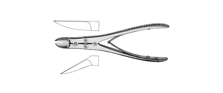 Ruskin-Liston Bone Cutting Forceps