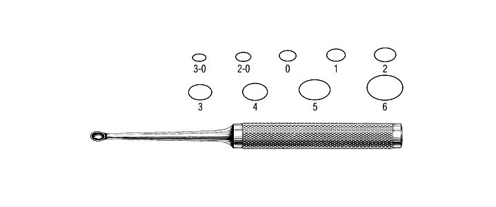 Cobb-Type Oval Cup Curette