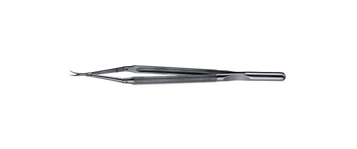 Dennis Micro Scissors, Round Handle, Double-Action