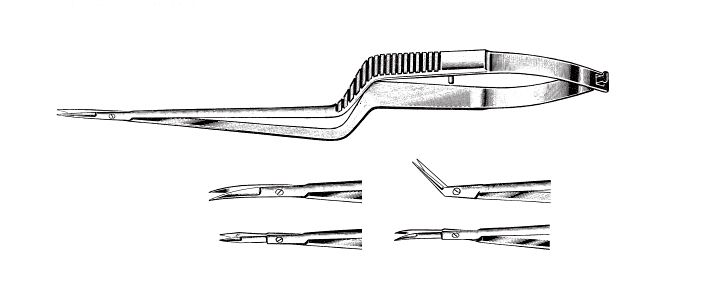 Jacobson Scissors, Flat Bayonet Handle