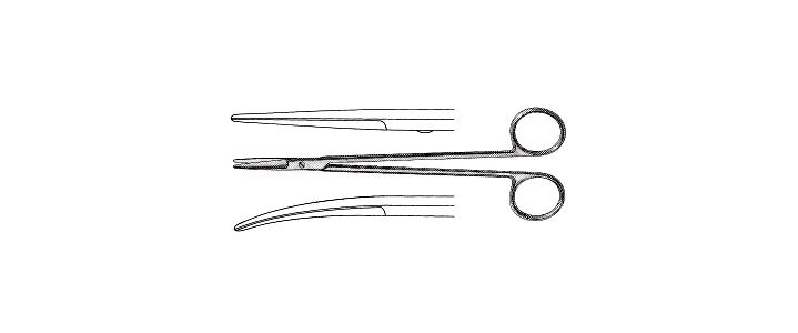 Church Vascular Scissors