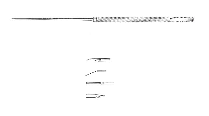 Jacobson Instrument, Straight Round Handle