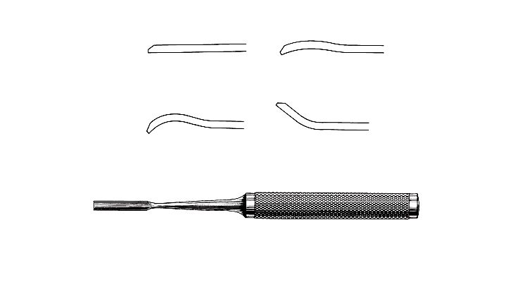 Cobb-Type Spinal Gouge