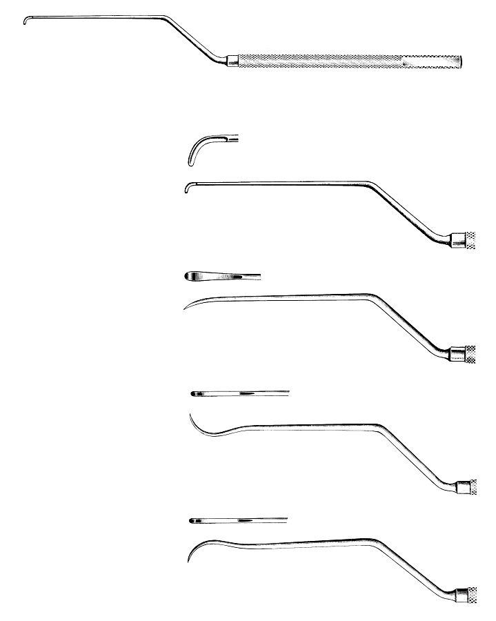 Yasargil Instrument, Round Bayonet Handle